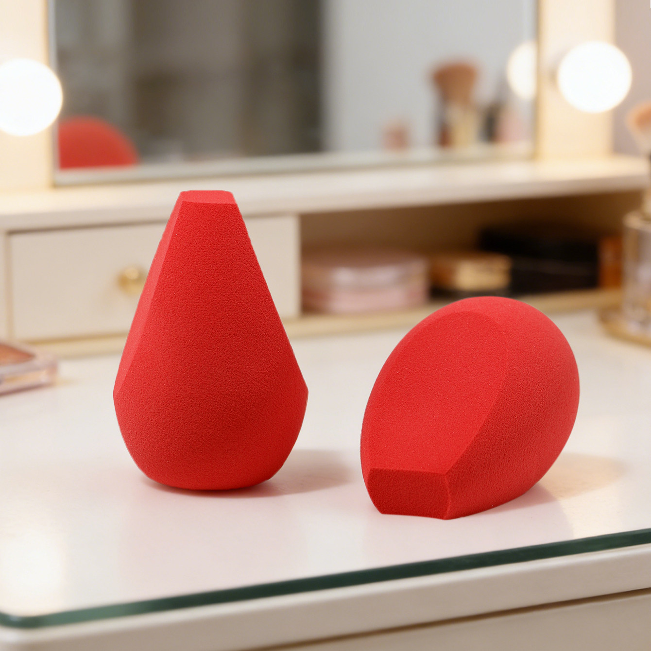 三个切面化妆海绵干湿两用不吃粉超软粉底美妆蛋吸水变大上妆工具,淘宝优惠券,粉丝福利购,淘宝优惠卷