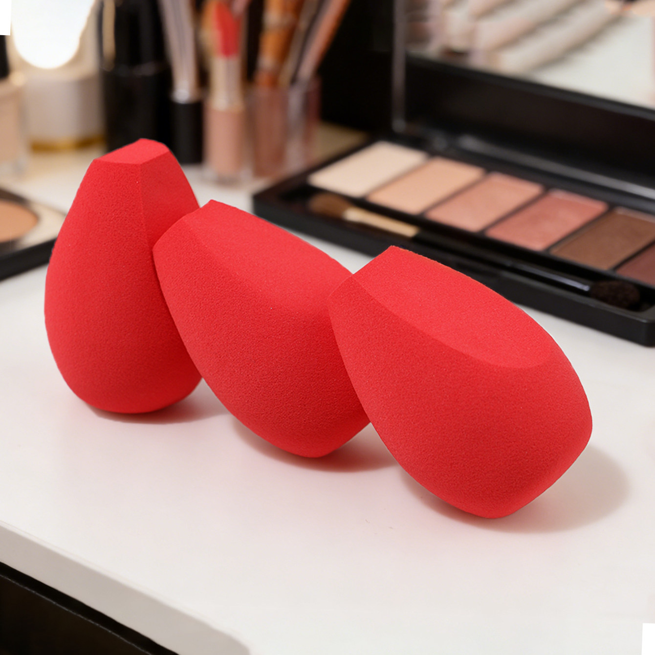三个切面化妆海绵干湿两用不吃粉超软粉底美妆蛋吸水变大上妆工具,淘宝优惠券,粉丝福利购,淘宝优惠卷