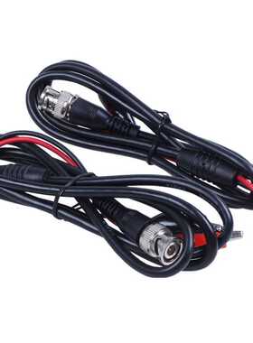 2Pcs 100Cm BNC Q9 Oscilloscope Measuring Leads Double Clip A