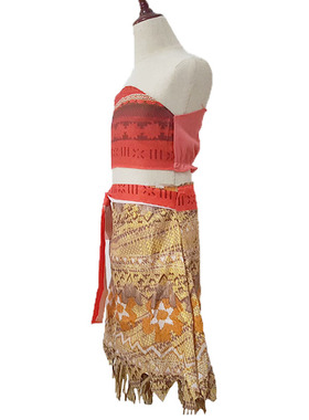 Girls Moana Dress kids Adventure Outfit Beach Summer Moana v