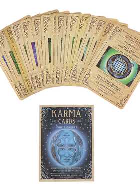 Karma Oracle Cards Fortune Telling Divination Tarot Deck Fam