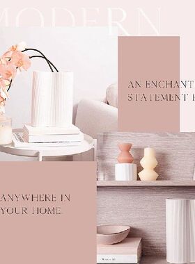Ceramic Vase For Flowers Modern Vases For Living Room Decor