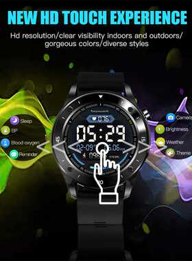 Bluetooth-compatible-compatible Smart Watch Men Full Touch S