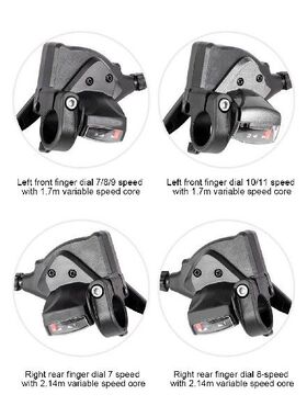 1 Pair Bicycle Front Derailleur 7/8/9/10/11S Mountain Bike