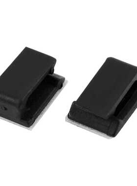 100 Pcs Adhesive Wire Cord Cable Holder Tie Clip Organizer D
