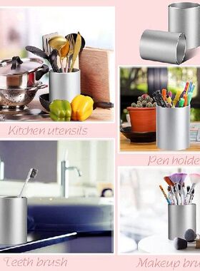 NEW-4 Pack Pen Holder For Pencil Cup With Non Slip Silicone