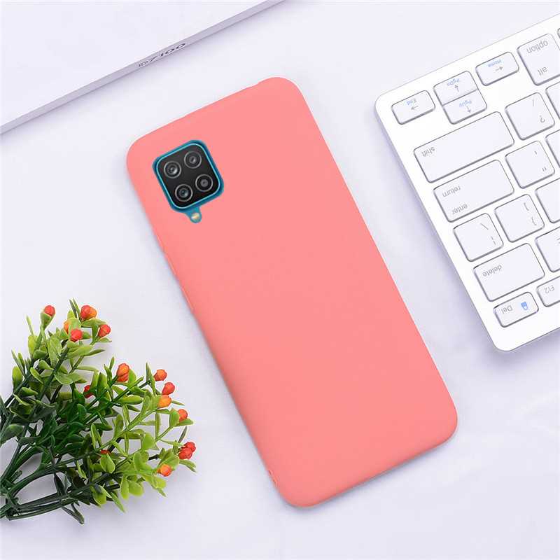 For Samsung Galaxy M12 A12 Case 2022 Shockproof Silicone Bac - 图1