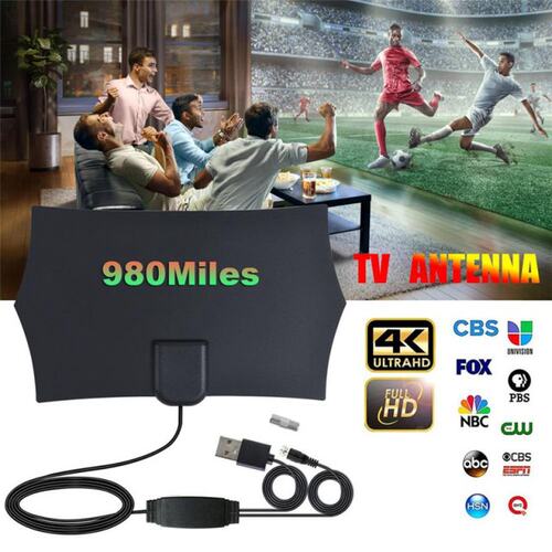 980 Miles Range Antenna TV Digital HD 4K Antena Digital Indo - 图1