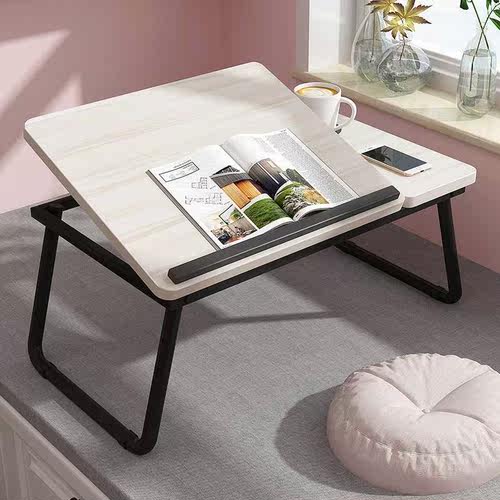 Bed laptop desk portable writing folding all table 小桌子 - 图0