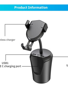 10W Wireless Multi-function New Dual Usb Fast Charge Univers