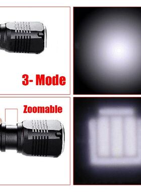 XPE LED Flashlight Aluminum Alloy Lamp Multi-modes Camping