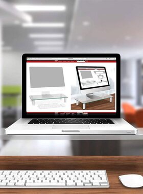 Acrylic Universal Computer Monitor Riser Stand for Home Offi