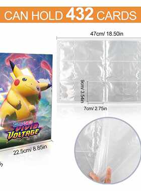 Pokemon 432 Card Album Book Anime Map Game Pokémon ca