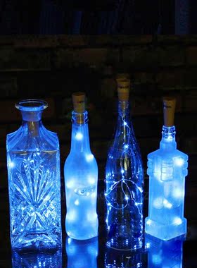 1m/2m Cork Shaped String Light Bottle Stopper Copper wire