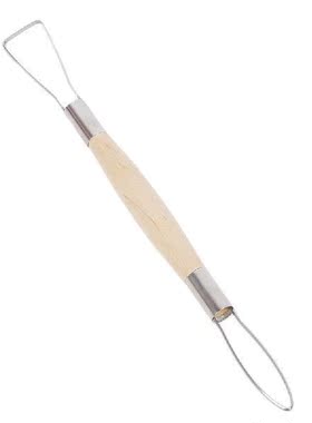 6Pcs/Set Pottery Ceramics DIY Tool Set Wooden Handle Wax