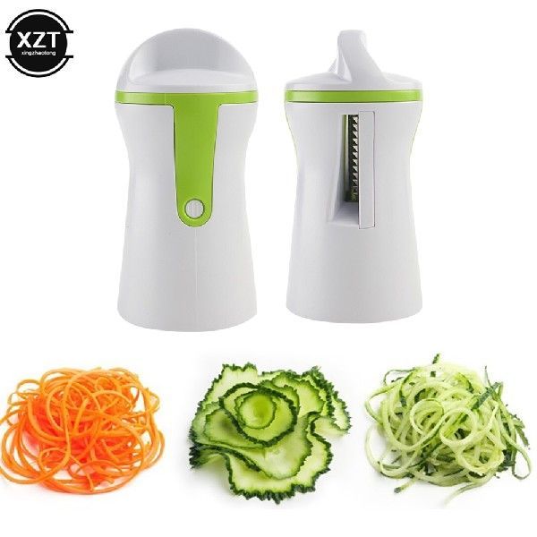 Kitchen Gadget Blades Vegetable Spiralizer Slicer Twister-图0