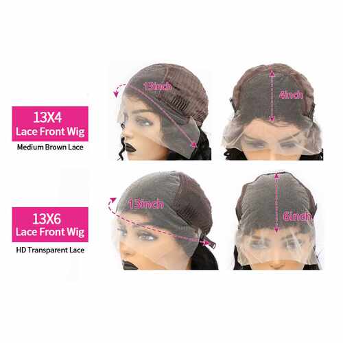 HD Bone Straight 1X4 1x6 Lace Front Human Hair Wigs For Wo - 图2