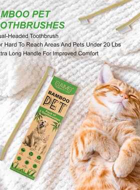 Pets Toothbrush Pet Oral Soft Bristles Brushes Dog Oral