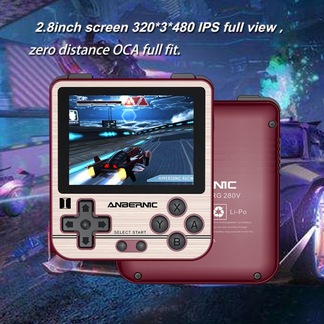 Portable Pocket Retro Game Console 16GB 2GB Open Sourse Sys - 图0