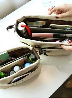 Purse Organizer Bag Inner Insert with Compartment Makeup Han
