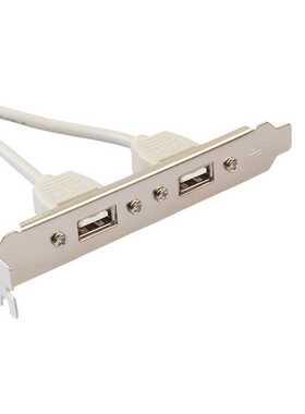 Panel Mount USB A Female to 9 Pin Connector Extension Cable