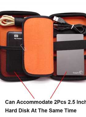 Power Bank Case Hard Case Box for 2.5 inch Hard Drive Disk