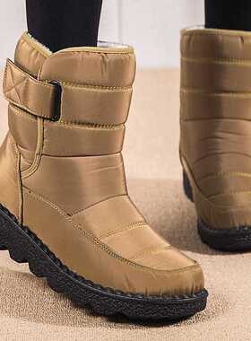 Women Boots 2021 New Winter Boots With Platform Shoes Snow B