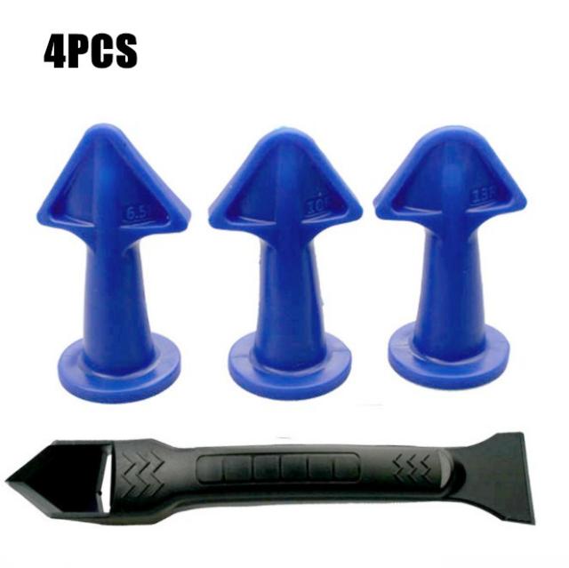 4/3/1Pcs Caulk Nozzle Applicator Silicone Caulking Tools Se-图0