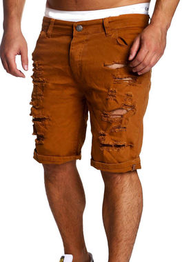 Men's Denim Chino Fashion Shorts Washed Denim Boy Skinny Run