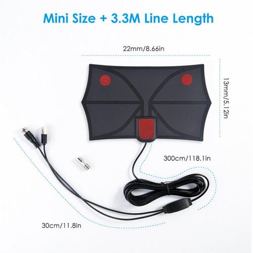 980 Miles Range Antenna TV Digital HD 4K Antena Digital Indo - 图0