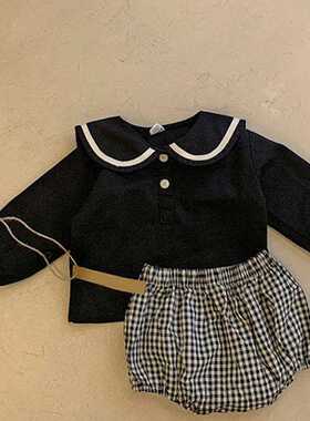 Toddler Baby Girls Boys Clothing Suit Corduroy T-Shirt Tops+