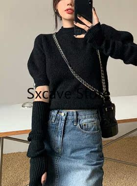 2022 Spring Knitted Sweater Women Casual Design Long Sleeve