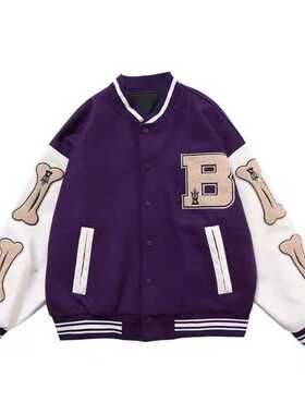 Harajuku Bomber Jackets Women Coat Men's Couple Baseball Jac