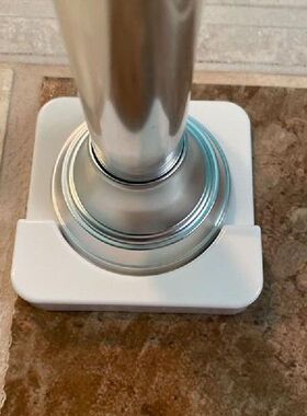 Universal Shower Curtain Rod Mount Holder For Wall Adhesive