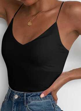 Satin Women Thin Wild Solid Camis Vest Women Tank Tops Femal