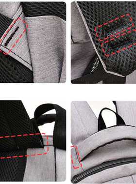 Lge  Men's Laptop 15.6 Inch Backpack Oxford Multif