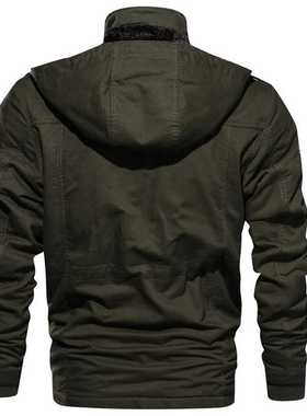 Men's Winte Fleece Inne Jacket Coats Thick Wam Casual a