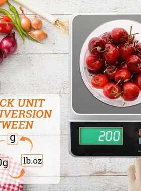 Digital Food Kitchen Scale Multifunction Scale Measures in