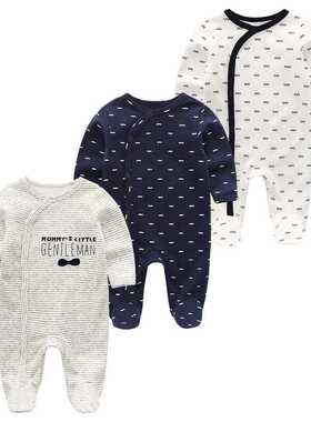 0-12Months Baby Rompers Newborn Girls&Boys 100%Cotton Cl