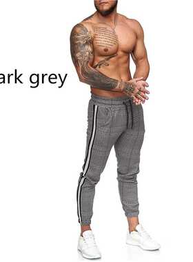 2022 Hot Men's Stripe Pants Casual Loose Pencil Pants Slim F