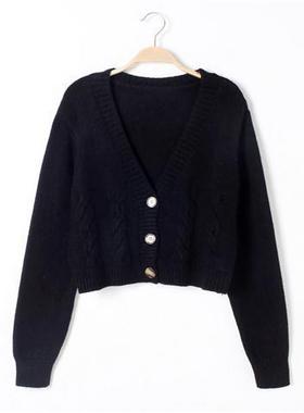 Woman Sweaters Women's Sweater 2020 Autumn Single-Breasted K