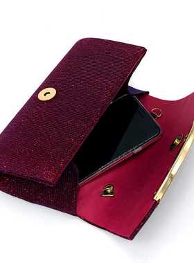Woman Evening Bag 2022 Luxury Handbags Party Banquet Glitter