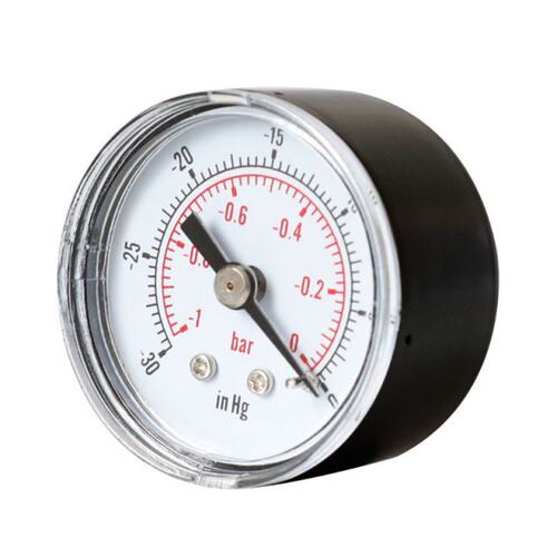 Vacuum Pressure Gauge for Air Fuel Oil Water 40mm 0/30Hg &am - 图2
