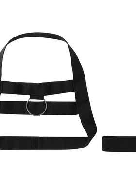 Men's Metal O-ring Halter Elastic Shoulder Chest Muscle Harn