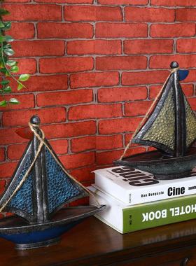 复古小摆件留声机创意家居客厅欧式服装咖啡店店铺轻奢酒柜装饰品