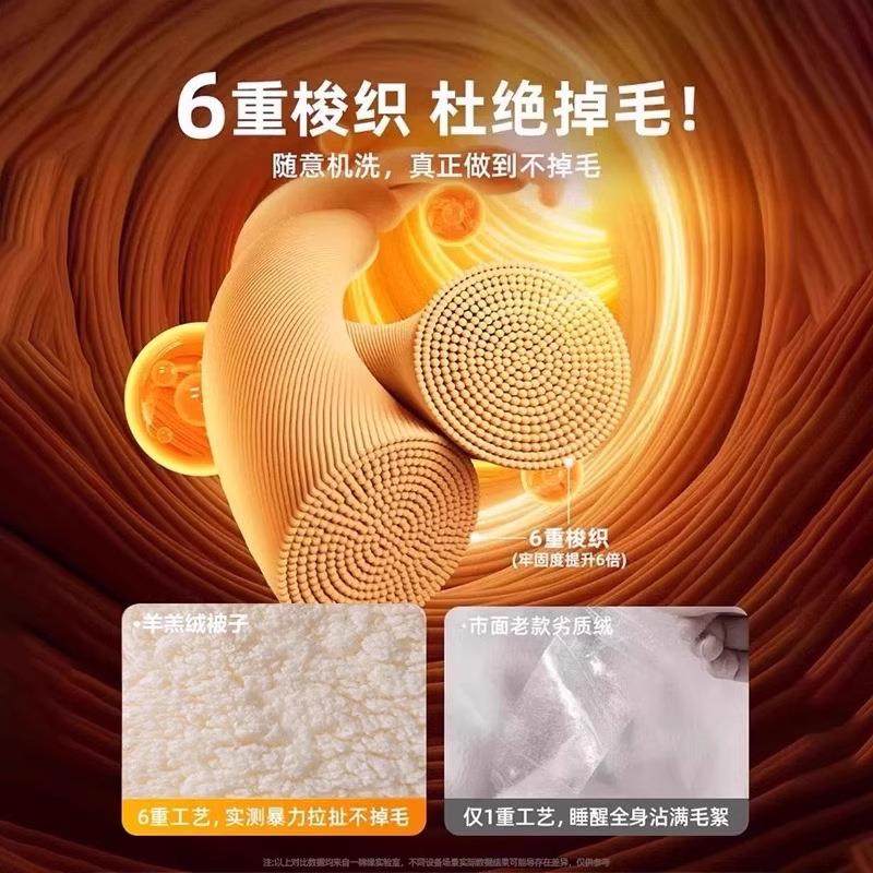 2025新款羊羔绒被子冬季棉被被芯冬天宿舍单人秋冬被加厚保暖10斤,淘宝优惠券,粉丝福利购,淘宝优惠卷