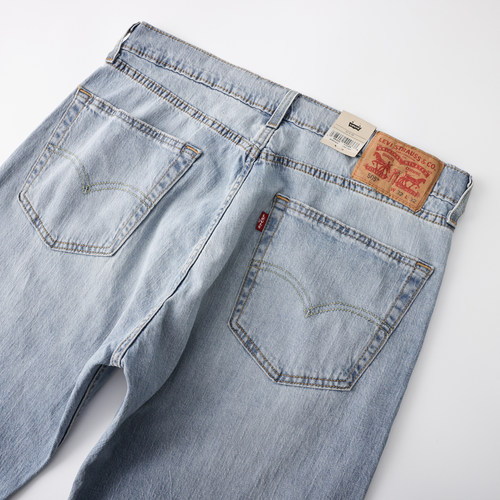 【自营】Levi’s/李维斯505宽松直筒中低腰薄款男复古水洗牛仔裤 - 图2