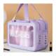 Women's 2025 new makeup bag large capacity partition storage portable outing wet and dry storage travel bag