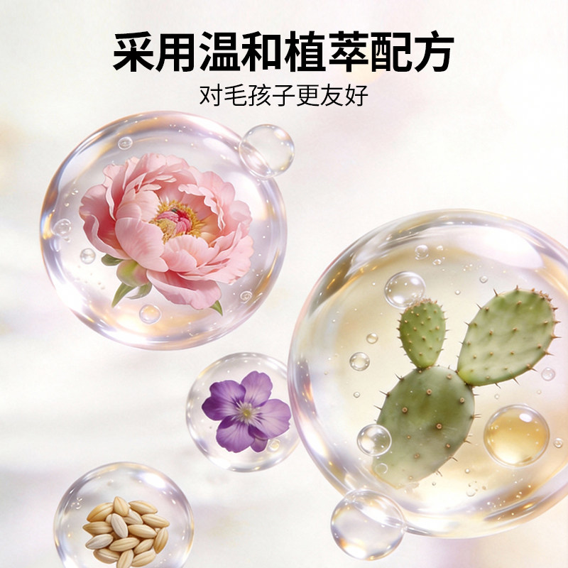 Airfun埃尔芬宠物擦浴免洗精华沐浴露洗澡香波猫狗除臭清洁干洗