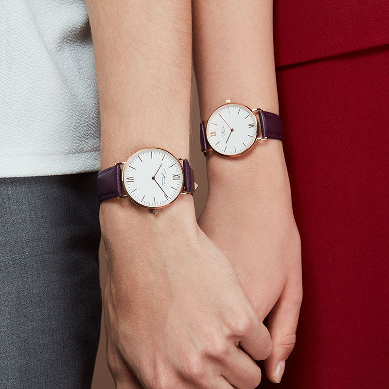 飞亚达jv唯路时情侣百搭网红石英表 JONAS&VERUS唯路时国产腕表